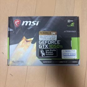 MSI GeForce GTX 1050 Ti グラフィックボード 本体