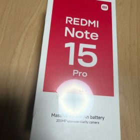 新品未開封 Xiaomi Redmi Note 15 Pro 12/512GB