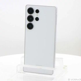 【中古】GALAXY Galaxy S25 Ultra 256GB チタニウムホワイトシルバー SM-S938QZSASJP SIMフリー 【297-ud】
