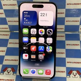 【中古】iPhone14 Pro 128GB スペースブラック MPXU3J/A docomo版SIMフリー