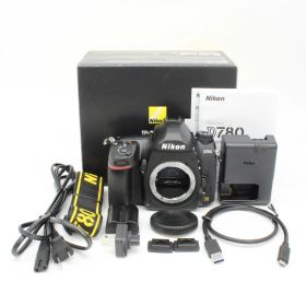 Nikon D780 ボディ 元箱 ストラップ 取説 ショット数13,170回