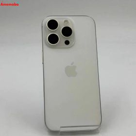 【中古】iPhone16 Pro 128GB ホワイトチタニウム MYMW3J/A SoftBank版SIM