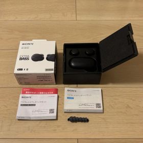 SONY WF-XB700 ブラック 完全ワイヤレスイヤホン 動作確認済
