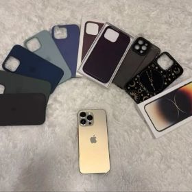 iPhone 14 Pro Max ゴールド 512Gb 美品 本体 ケース付き