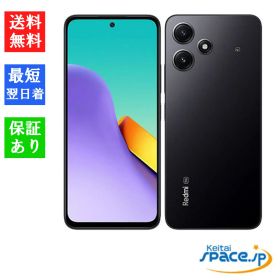 [Quality Shop]未使用 Redmi 12 5G XIG03 Black auモデル SIMフリー