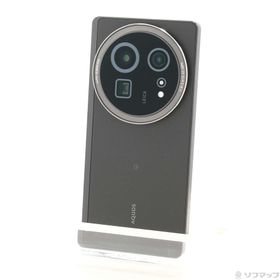 (中古)SHARP AQUOS R9 pro 512GB ブラック SH-M30 SIMフリー(377-ud)