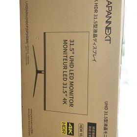 【中古】JAPANNEXT◆PCモニター・液晶ディスプレイ JN-IPS315UHDR/31インチ/ワイド型//【パソコン】