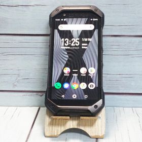 au 京セラ TORQUE 5G KYG01 ブラック 本体 白ロム SIMロック解除済み SIMフリー C440419