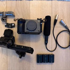 SONY FX3 本体+ガンマイク+TILTAリグ付