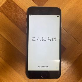 【ジャンク品】iPhone6 電源ON可 / Wi-Fi不可 / 画面焼けあり