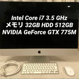 Apple iMac 27inch Intel Core i7 Late2013