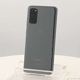 〔中古品（難あり）〕 Galaxy S20 5G 128GB コスミックグレー SCG01 auロック解除SIMフリー ［6.2インチ有機EL／Snapdragon 865／RAM:12GB／ナノSIM］〔中古品（難あり）〕 Galaxy S20 5G 128GB コスミックグレー SCG01 auロック解除SIMフリー ［6.2インチ有機EL／Snapdragon 865／RAM:12GB／ナノSIM］