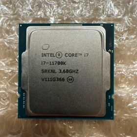 Intel Core i7-11700K CPU 本体 動作確認済