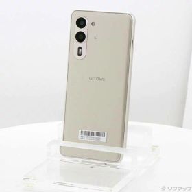 【中古】FCNT arrows We2 Plus M06 256GB シャンパンシルバー ASMC06001 SIMフリー 【198-ud】