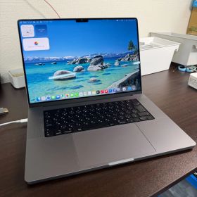 【画面中央付近に黒点あり】【簡易動作確認品・保証範囲限定】MacBook Pro 16インチ / 2021 / M1 Max / 32GB / 1TB