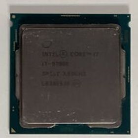 中古 INTEL Core i7 9700K (1151/3.60GHz/12M/C8/T8) 138481 状態： C:並品