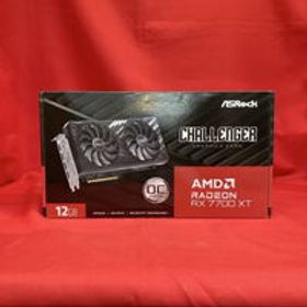 中古 ASRock RX7700XT CL 12GO RX7700XT Challenger OC (RX7700XT 12G) 162739 状態： B:良品