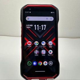 外観美品 京セラ TORQUE G06 au版 128GB KYG03 レッド色