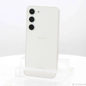 ソフマップ 〔中古品〕 Galaxy S23 256GB クリーム SC-51D docomo SIMフリー【297】