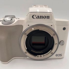 極上品★Canon EOS Kiss M 本体 ホワイト ミラーレス