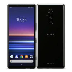 【SIMロック解除済】SoftBank Xperia1 802SO ブラック SONY 当社3ヶ月間保証 中古 イオシス