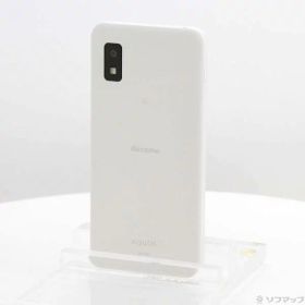 【中古】SHARP(シャープ) AQUOS wish3 64GB ホワイト SH-53D docomo SIMフリー 【377-ud】
