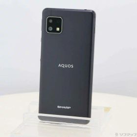 【中古】SHARP(シャープ) AQUOS sense4 lite 64GB ブラック ZKME2002BK 楽天 SIMフリー 【352-ud】