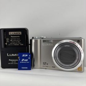 2327【美品、動作確認済み】 Panasonic LUMIX DMC-TZ7 パナソニック ルミックス シルバー