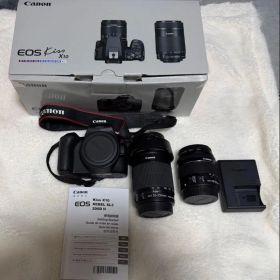 Canon EOS Kiss X10 標準レンズ、望遠レンズセット
