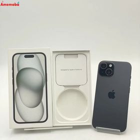 爆速発送iPhone15 256GB ブラック MTMN3J/A Apple版SIMフリー