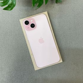 新品同様 iPhone15 128GB ピンク 国内版 SIMフリー 送料無料