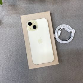 バッテリー87% iPhone15 128GB イエロー 国内版 SIMフリー 送料無料
