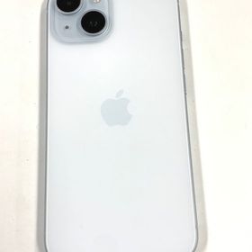 【モバイルBOX】美品 電池89%SIMフリー iPhone15 128GB ブルー