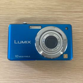 ＃【動作未確認】Panasonic パナソニック LUMIX DMC-FS7 コンパクトデジタルカメラ ブルー 1010万画素 バッテリー付【カメラ2】【2】