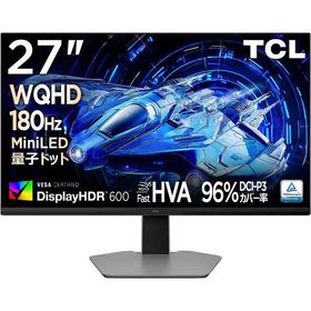 TCL 27インチ 量子ドットモニター 27G64 1台（直送品）