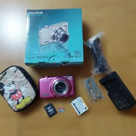 FUJIFILM FinePix JX400 ピンク デジタルカメラ 32GB付
