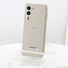 arrows We2 Plus M06 256GB シャンパンシルバー ASMC06001 SIMフリー ［6.6インチ有機EL／Snapdragon 7s Gen 2／RAM:12GB／ナノSIM&
