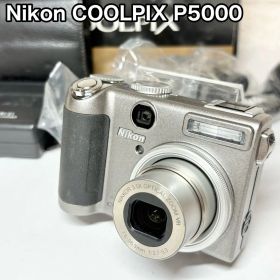 Nikon ニコン COOLPIX P5000 シルバー デジカメ 箱あり
