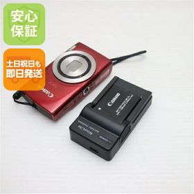 【中古】 美品 IXY 200 レッド 安心保証 即日発送 コンデジ Canon 本体 土日祝発送OK