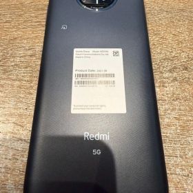 【中古美品】Redmi Note9T 128GB ナイトフォールブラック SIMフリー A001XM Note 9T A497