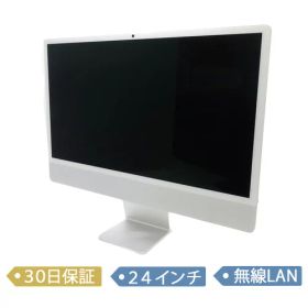 【中古】Apple iMac/Apple M4/メモリ 16GB/SSD 256GB/2024/24インチ/macOS（15.7）/MWUC3J/A/デスクトップ【A】