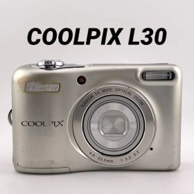 乾電池式/実写美⭕️【動作確認済】Nikon COOLPIX L30 デジカメ