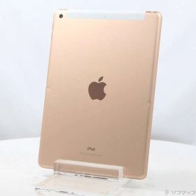 ソフマップ 〔中古品〕 iPad 第6世代 128GB ゴールド NRM22J／A docomoロック解除SIMフリー【377】