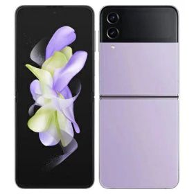 【中古】Aランク【目立った傷や汚れなし】 SIMフリー SM-F721C Galaxy Z Flip4 ボラパープル borapurple 利用制限ー(白ロム) 送料無料