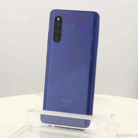 【中古】SAMSUNG(サムスン) GALAXY A41 64GB ブルー SCV48 auロック解除SIMフリー 【262-ud】