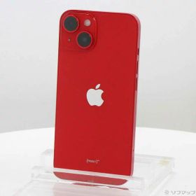【中古】Apple(アップル) iPhone14 256GB プロダクトレッド MPWG3J／A SIMフリー 【198-ud】