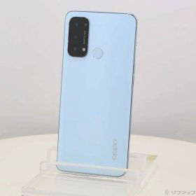 【中古】ワイモバイル OPPO Reno5 A 128GB アイスブルー A101OP Y!mobile SIMフリー 【262-ud】