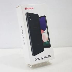 スマートフォン 本体 Galaxy A22 5G SC-56B Samsung docomo SIMフリー 残債なし 64GB ブラック