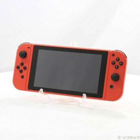 【中古】Nintendo(任天堂) Nintendo Switch マリオレッド×ブルー セット 【196-ud】