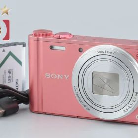 【中古】SONY ソニー Cyber-shot DSC-WX350 ピンク コンパクトデジタルカメラ 多言語対応